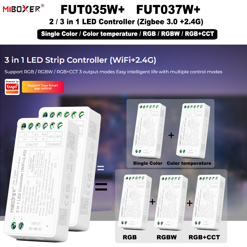 Miboxer FUT035W+ 2In1 FUT037W+ - Wifi Led Dimmer reseña y precio