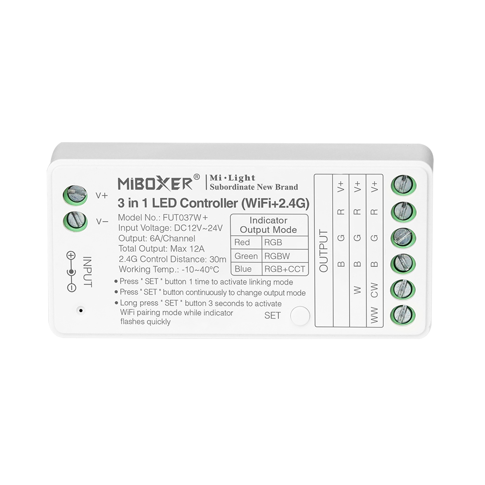 Miboxer FUT035W+ 2In1 FUT037W+ - Wifi Led Dimmer reseña y precio