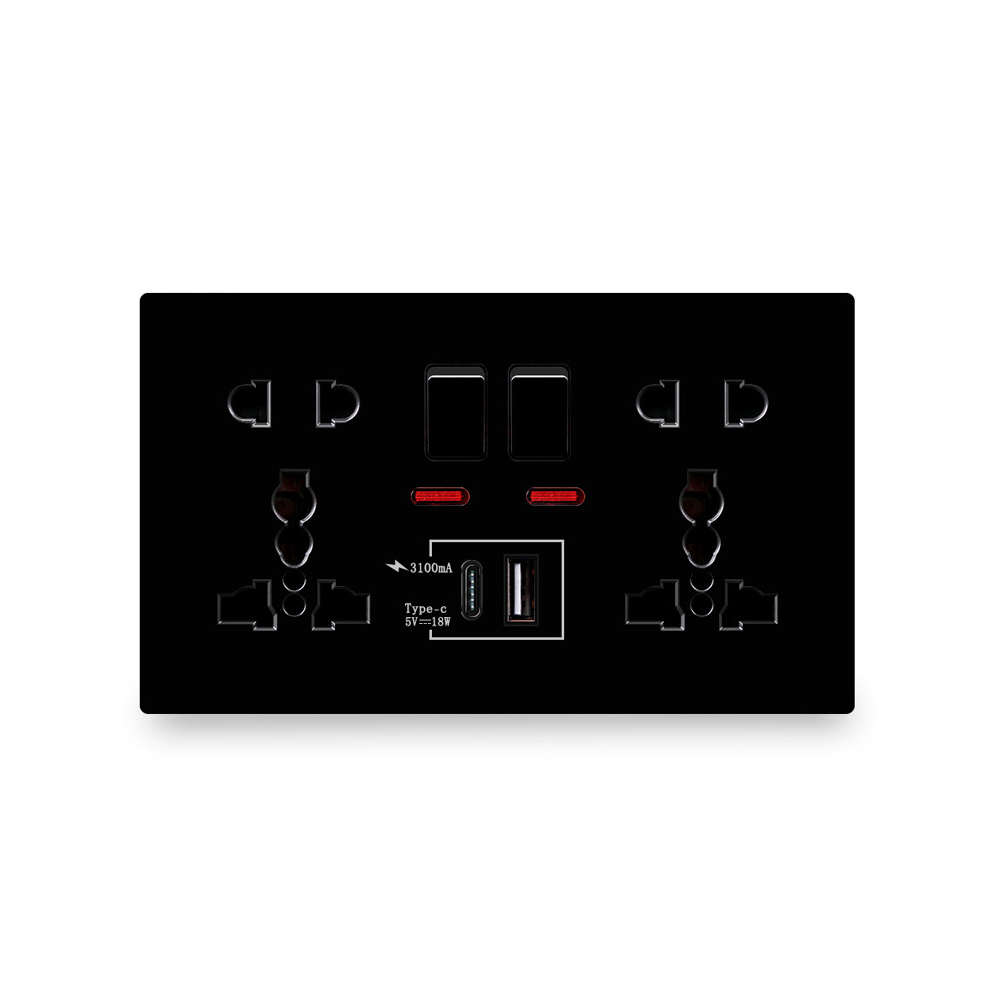 18W Type-C Fast Charge Wall Ou - Smart Wall Socket reseña y precio