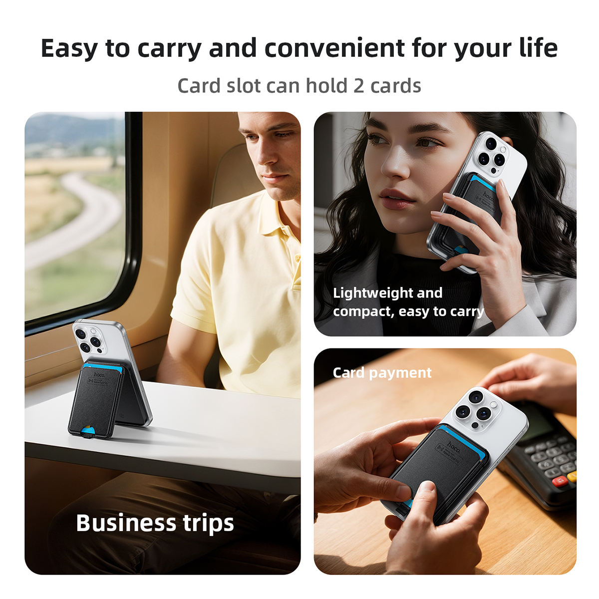 HOCO E91I Magnetic ID Card Hol - Smart Home Group reseña y precio