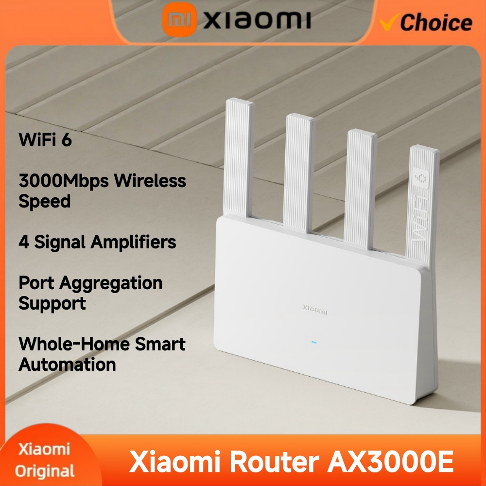 Xiaomi AX3000E WiFi 6 Router 3 - Smart Home Zestaw reseña y precio