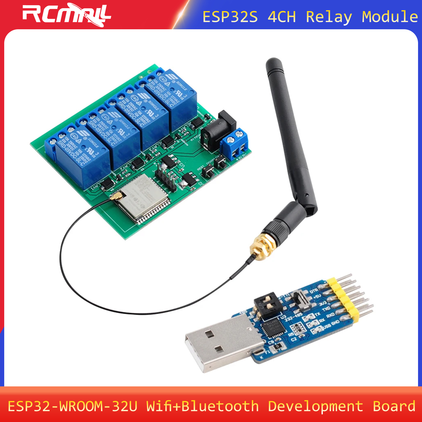 ESP32S 4CH Relay Module ESP32  - Smart Home Arduino reseña y precio