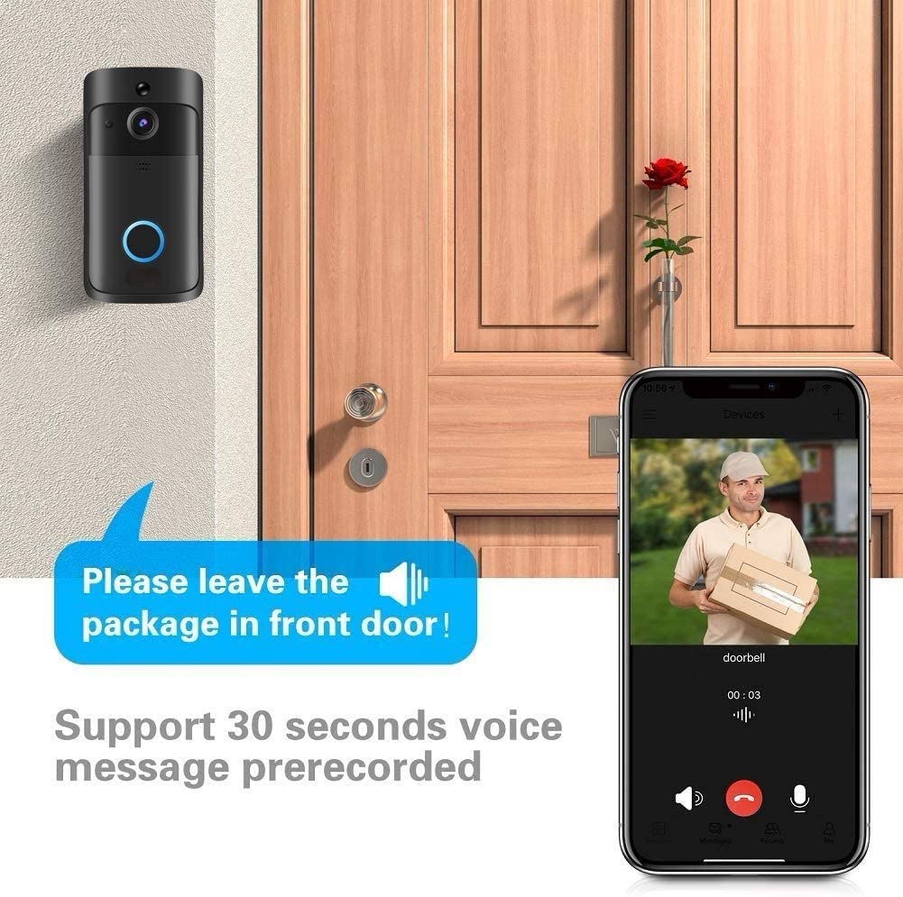 Video Doorbell Camera HD WiFi  - Smart Home Video Doorbell reseña y precio