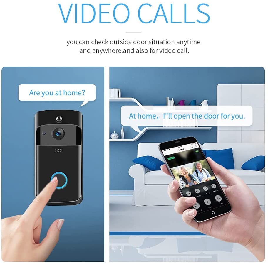 Video Doorbell Camera HD WiFi  - Smart Home Video Doorbell reseña y precio