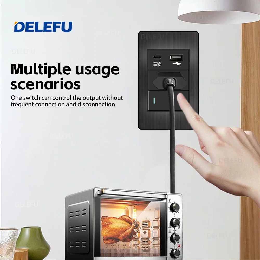 DELEFU- Stainless Steel Black  - Smart Home News reseña y precio