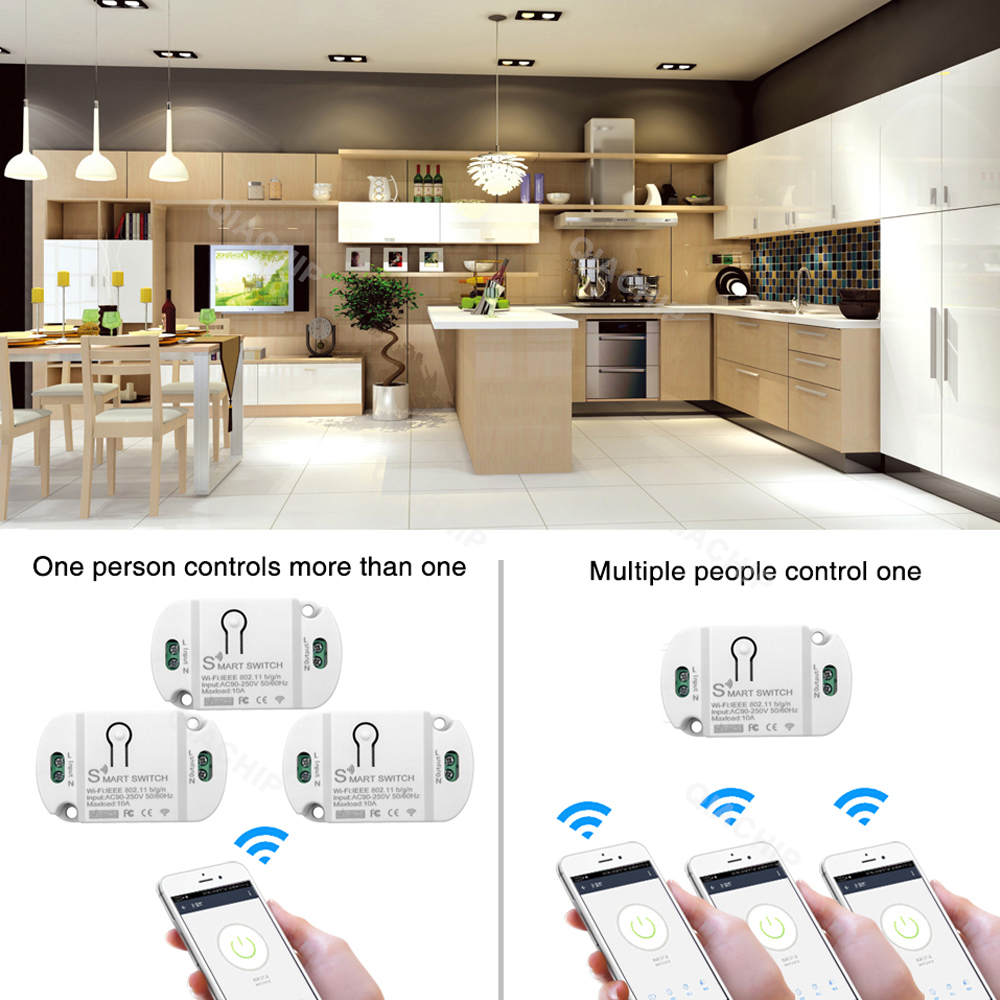 Tuya WiFi Smart Switch AC 220V - Wifi Led Dimmer reseña y precio
