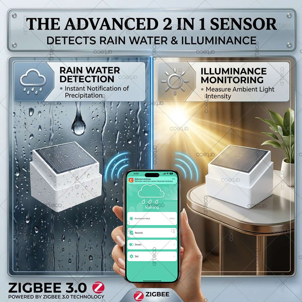 Smart Zigbee 3.0 Rain Drop Sen - Smart Home News reseña y precio