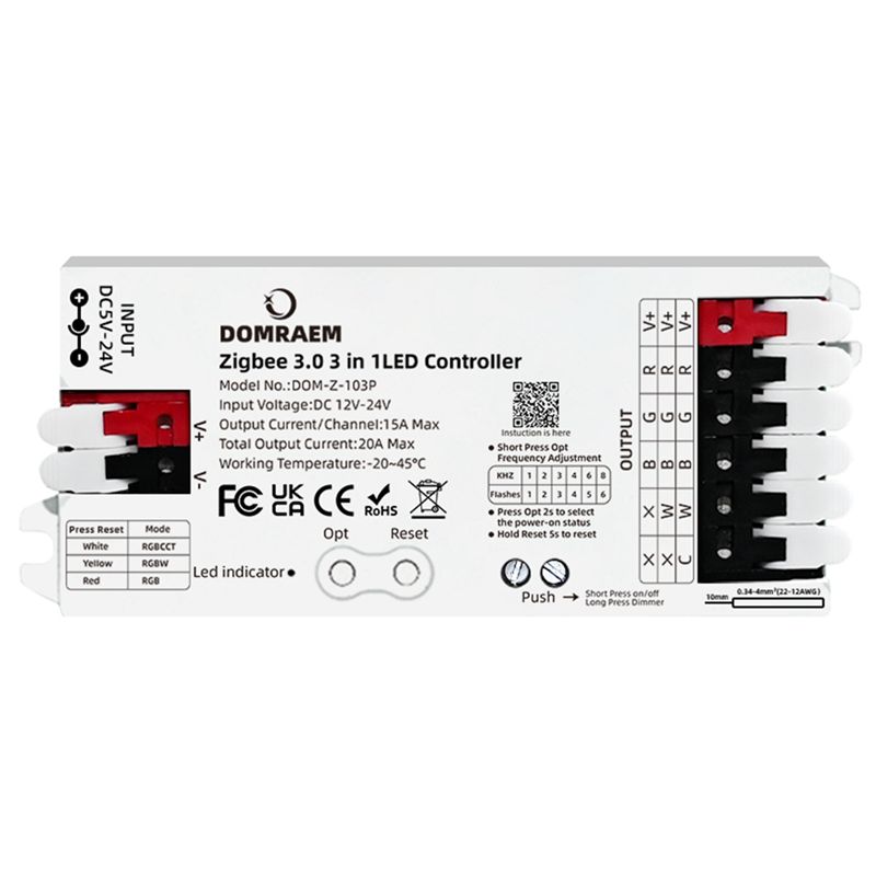 AD23-Domraem Zigbee3.0 RGBCCT  - Smart Home Alexa reseña y precio
