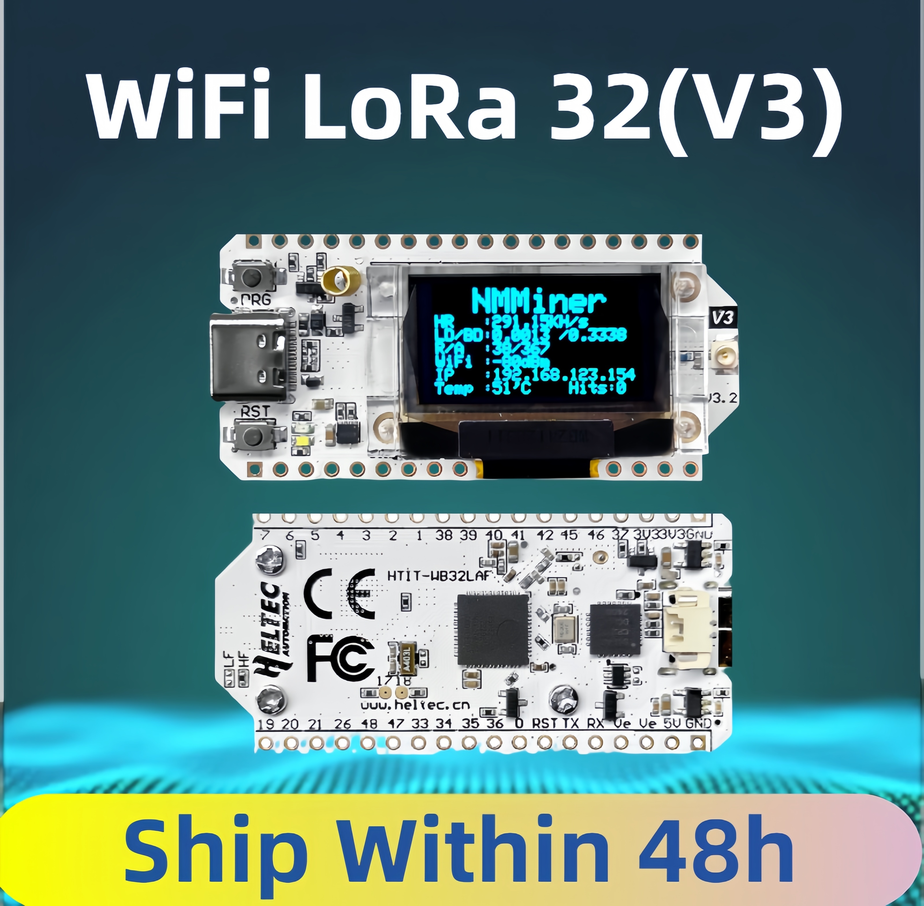Meshtastic Wifi Heltec LoRa 32 - Smart Home Arduino reseña y precio