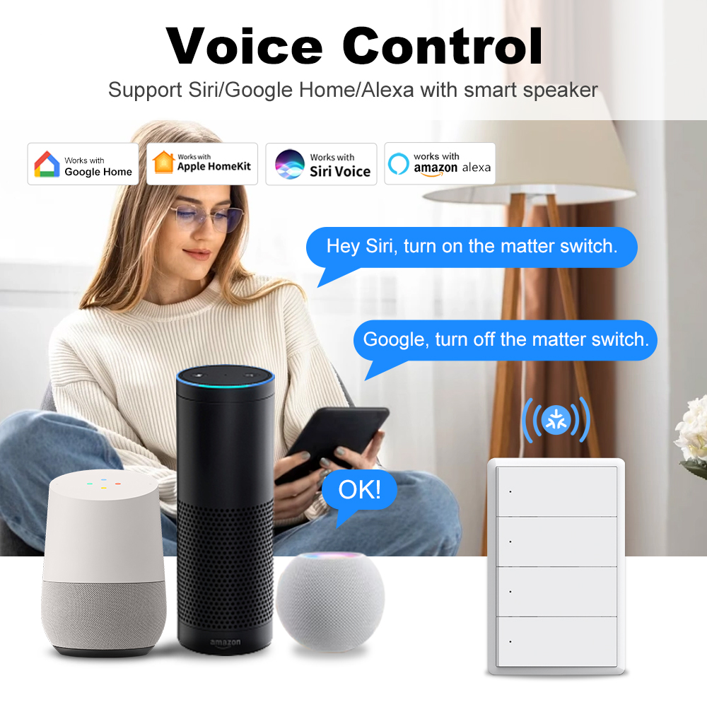 MANHOT Homekit WiFi Smart Swit - Smart Home Alexa reseña y precio