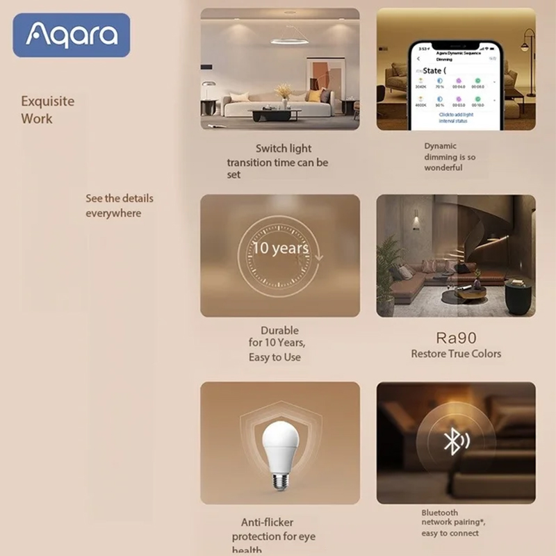 Aqara 2700K-6500K 220-240V Sma - Smart Home Zestaw reseña y precio