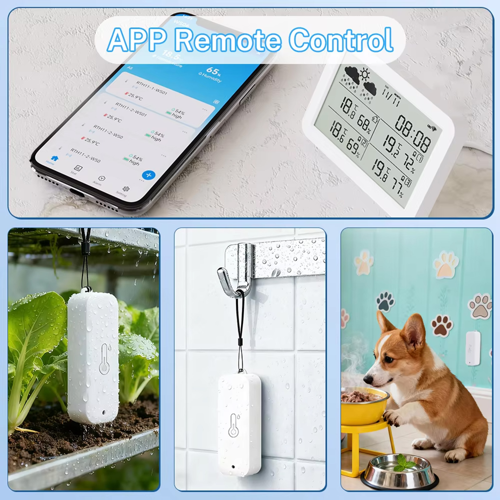 Tuya WiFi+RF433 Weather Statio - Smart Home Elements reseña y precio