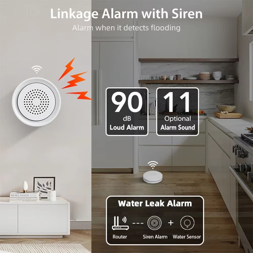 BTLIFE-Flood Detector With Sir - Smart Home Kit reseña y precio