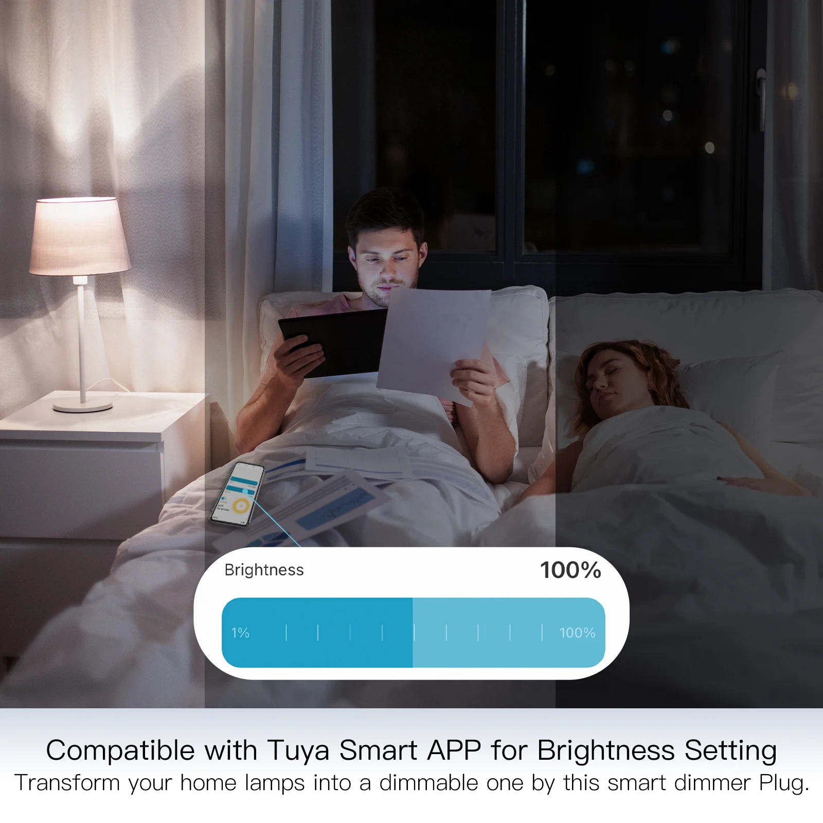 MOES Tuya WiFi Smart Plug Dimm - Smart Wall Socket reseña y precio