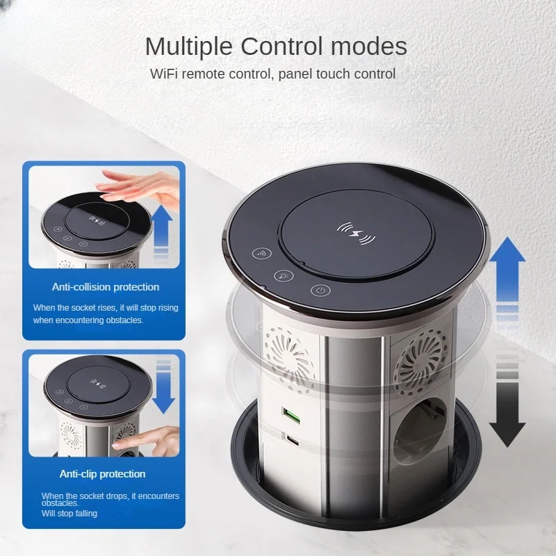 WIFI Tuya Touch Automatic Lift - Smart Wall Socket reseña y precio