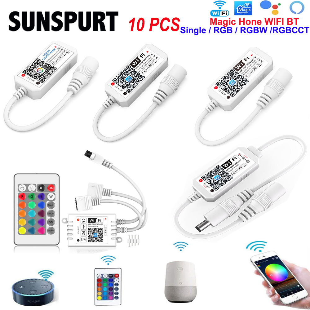 Magic Home DC5V 12V 24V Blueto - Wifi Led Dimmer reseña y precio