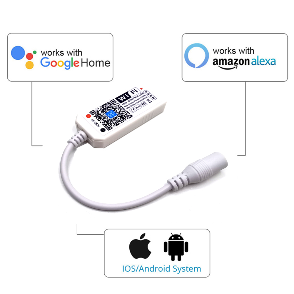 Magic Home DC5V 12V 24V Blueto - Wifi Led Dimmer reseña y precio