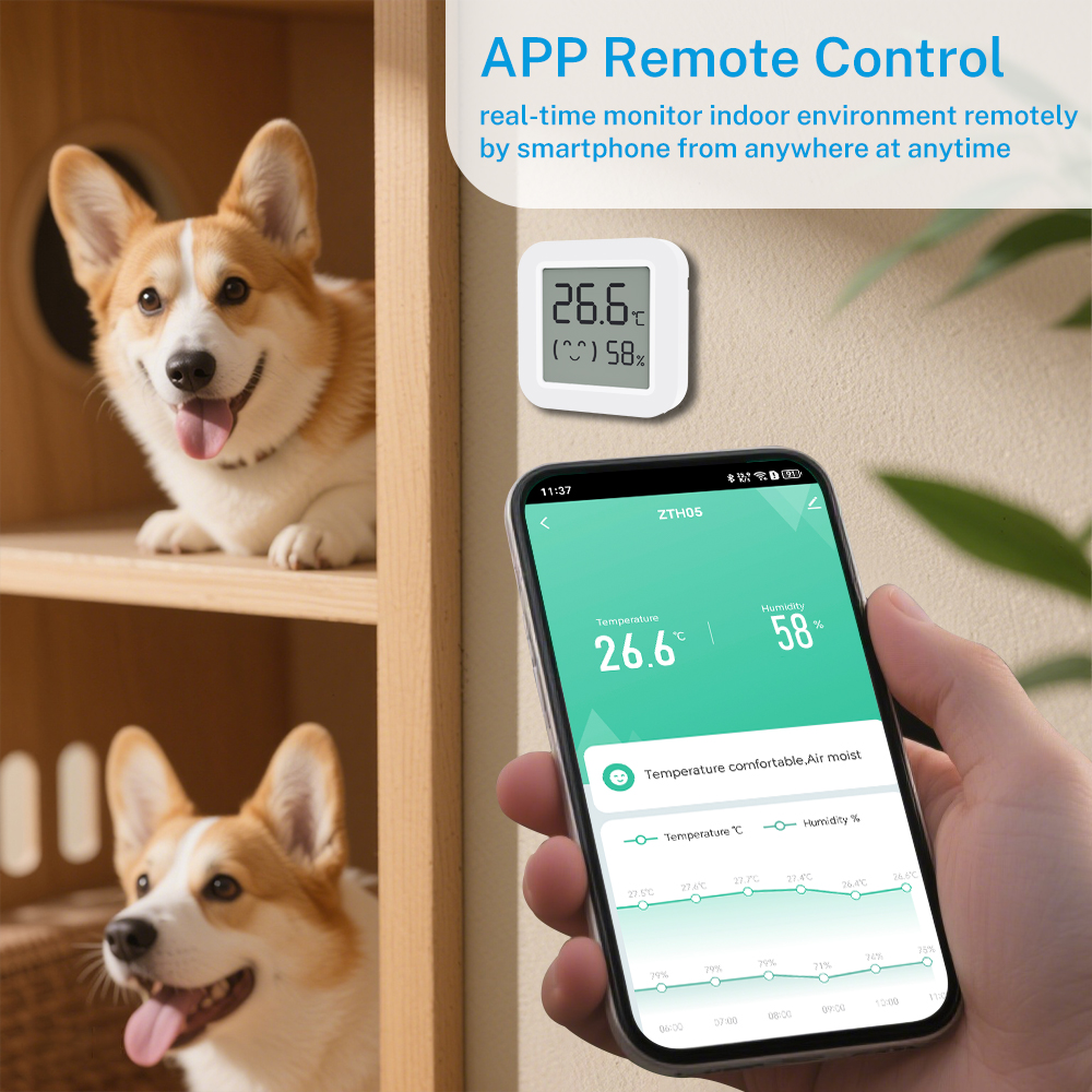 Zigbee2MQTT Tuya Temperature H - Smart Home Alexa reseña y precio