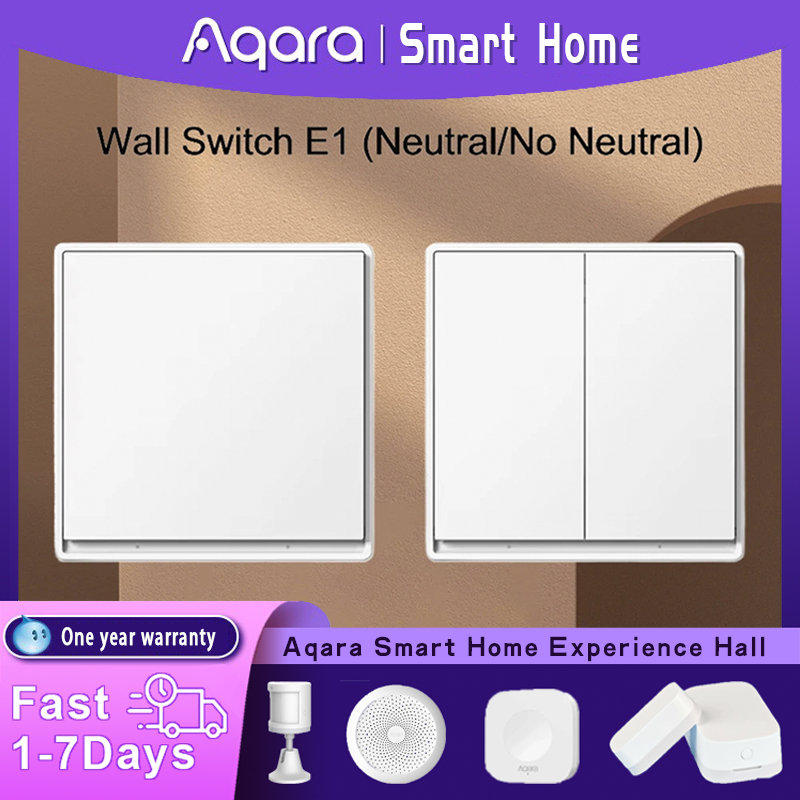 Original Aqara Wall Switch E1  - Smart Home Xiaomi 2 reseña y precio
