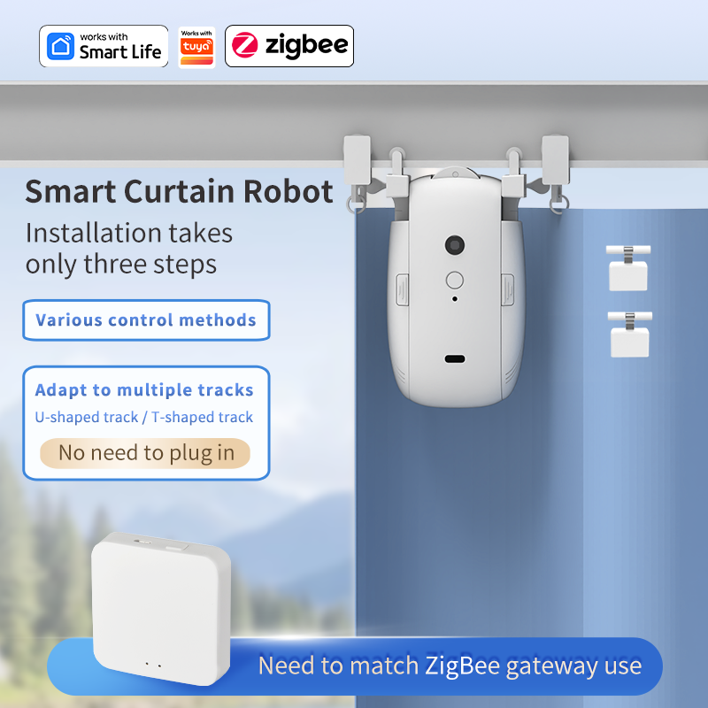 Zigbee Smart Curtain Driver Ro - Smart Home Alexa reseña y precio