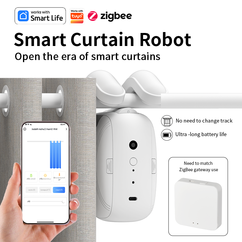 Zigbee Smart Curtain Driver Ro - Smart Home Alexa reseña y precio