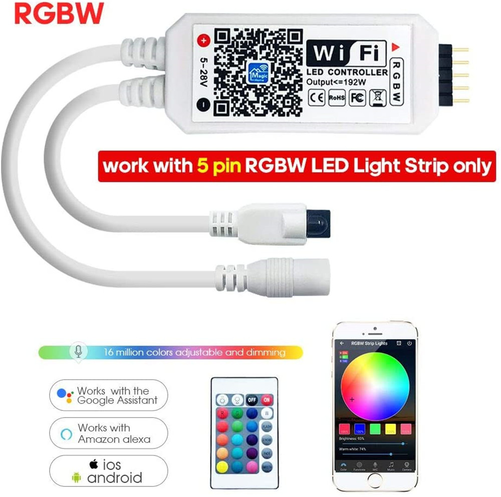 DC12V RGBW/RGBWW Wifi LED Cont - Wifi Led Dimmer reseña y precio