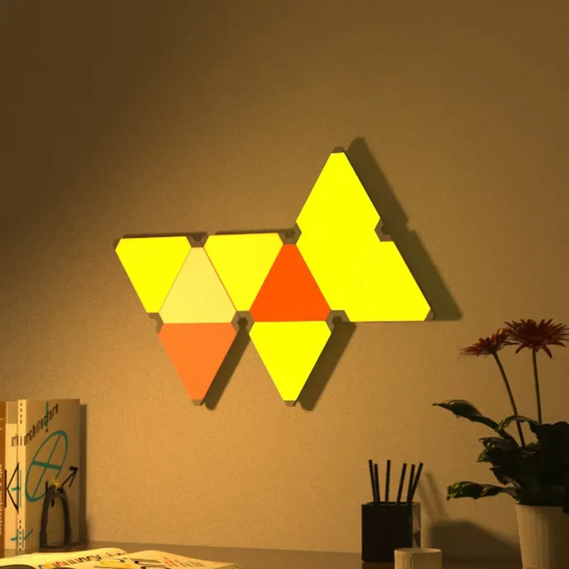 Banqcn Triangle LED Gaming Set - Smart Home Alexa reseña y precio