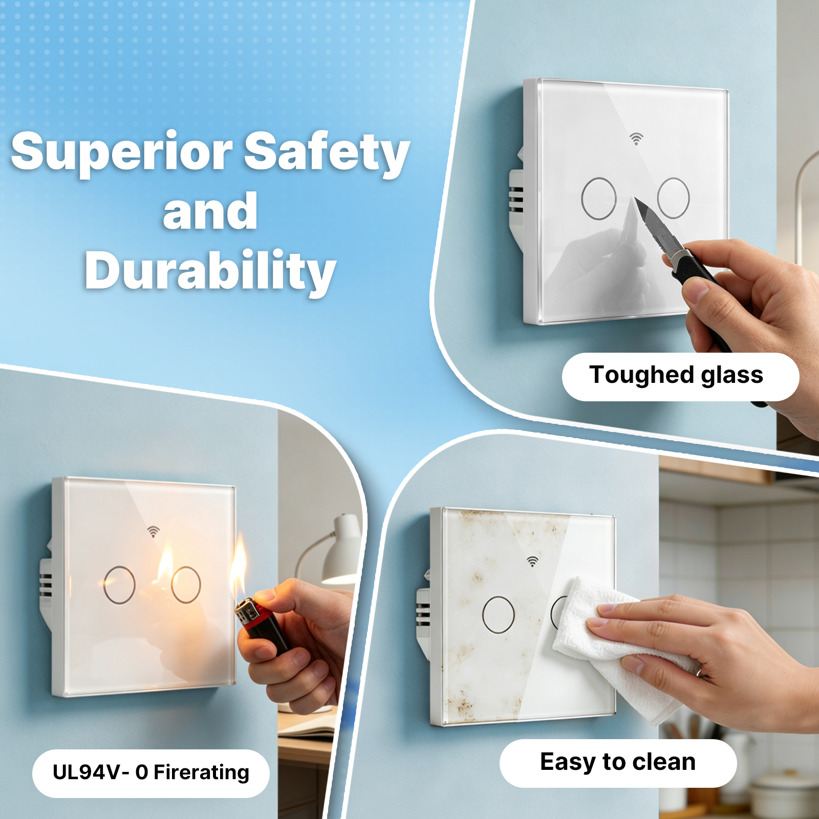 MOES Tuya Matter WiFi  Smart L - Smart Home Group reseña y precio
