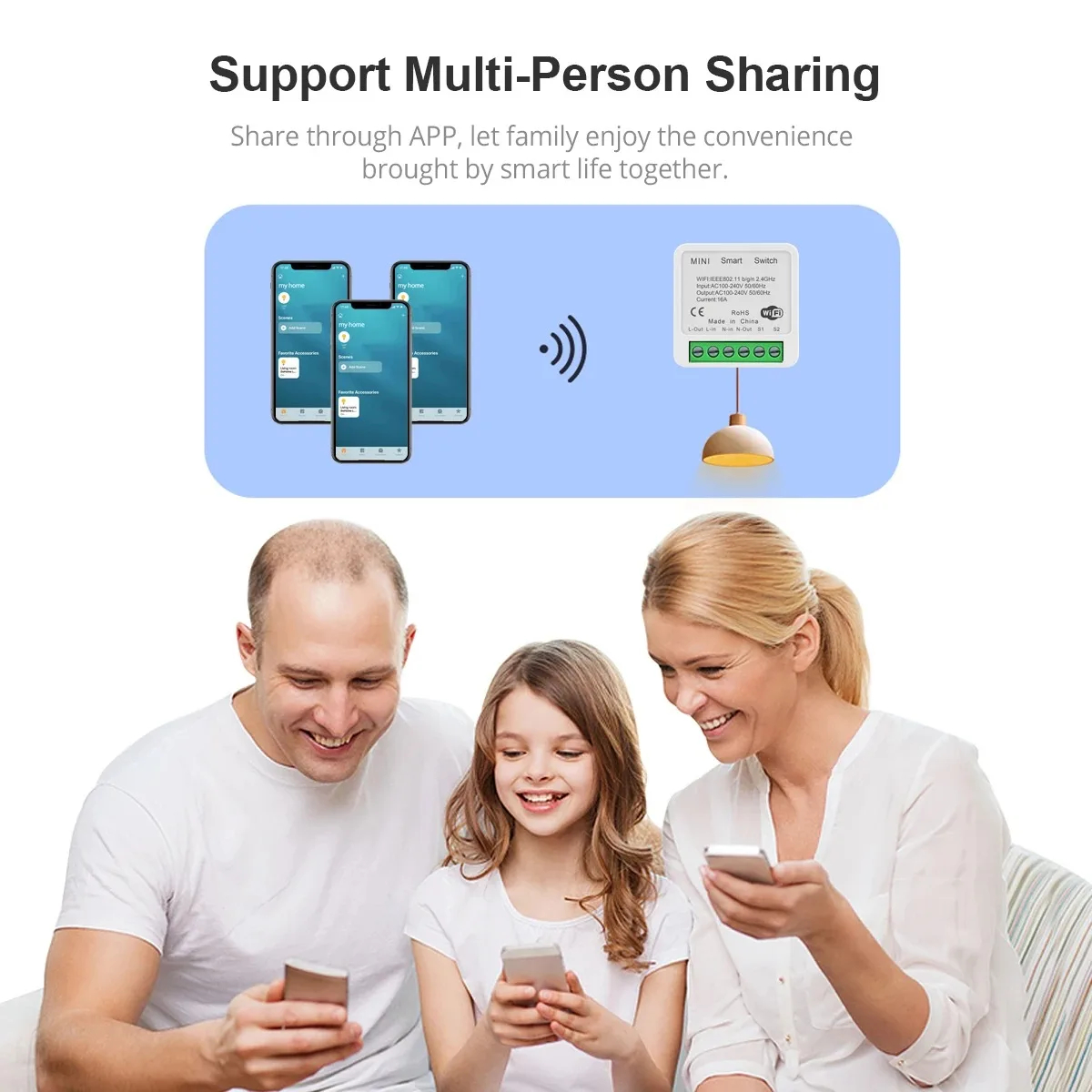 Smart Switch Mini Wifi Relay B - Smart Home Group reseña y precio