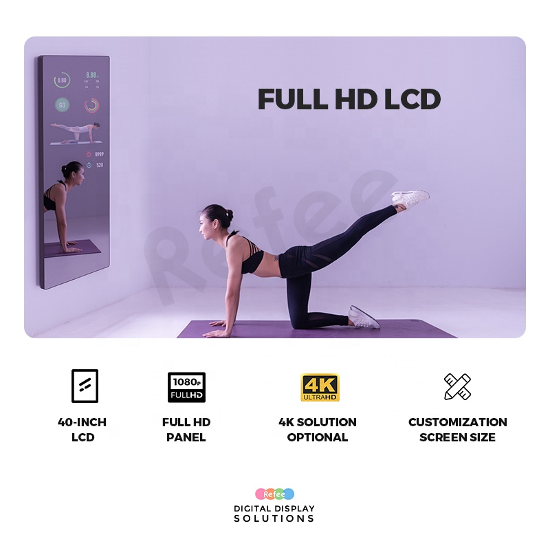 Home Smart Digital Mirror Andr - Smart Home Gym Mirror reseña y precio